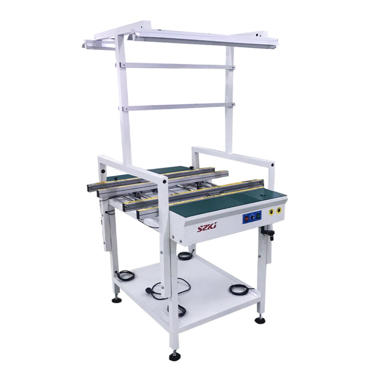 DC-250A Dual Rail Connecting Table